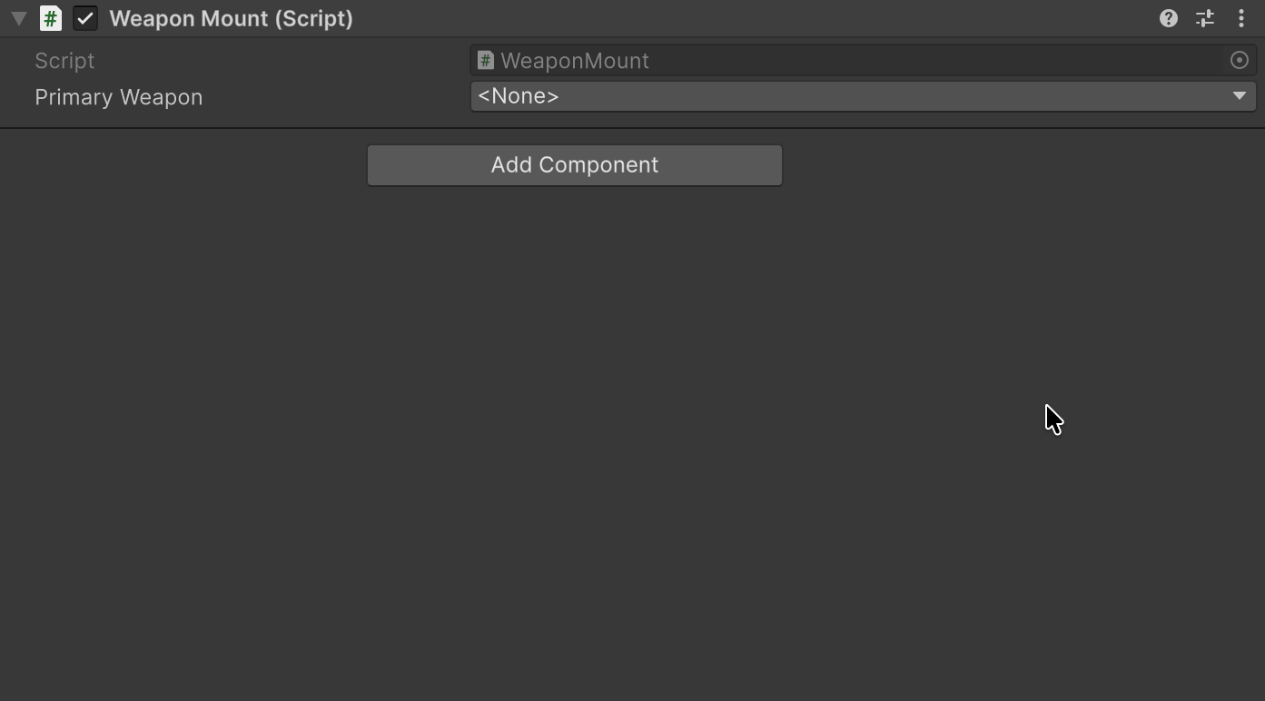 Select a serializable type in the Inspector